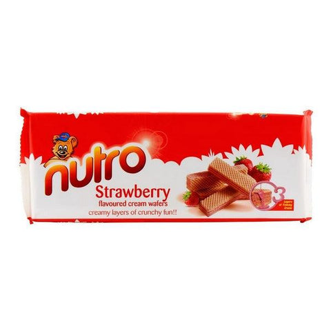 NUTRO KREME WAFERS STRAWBERRY 75GM - Nazar Jan's Supermarket
