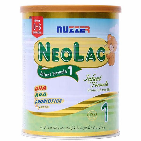 NUZZER NELOLAC INFANT FORMULA FROM 1 MONTH 0-6 400GM - Nazar Jan's Supermarket