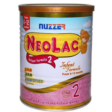 NUZZER NELOLAC INFANT FORMULA FROM 2 MONTH 0-6 400GM - Nazar Jan's Supermarket