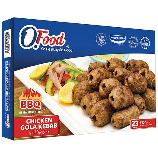 O.FOOD CHICKEN GOLA KEBAB 23PCS - Nazar Jan's Supermarket