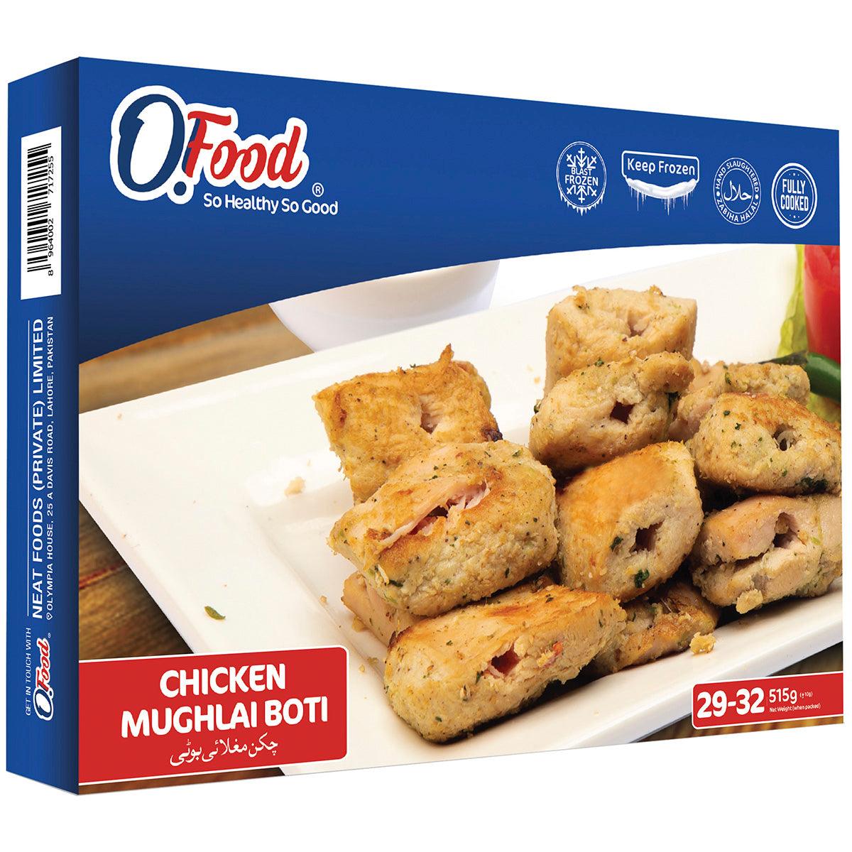 O.FOOD CHICKEN MUGHLAI BOTI 29-32 PCS - Nazar Jan's Supermarket