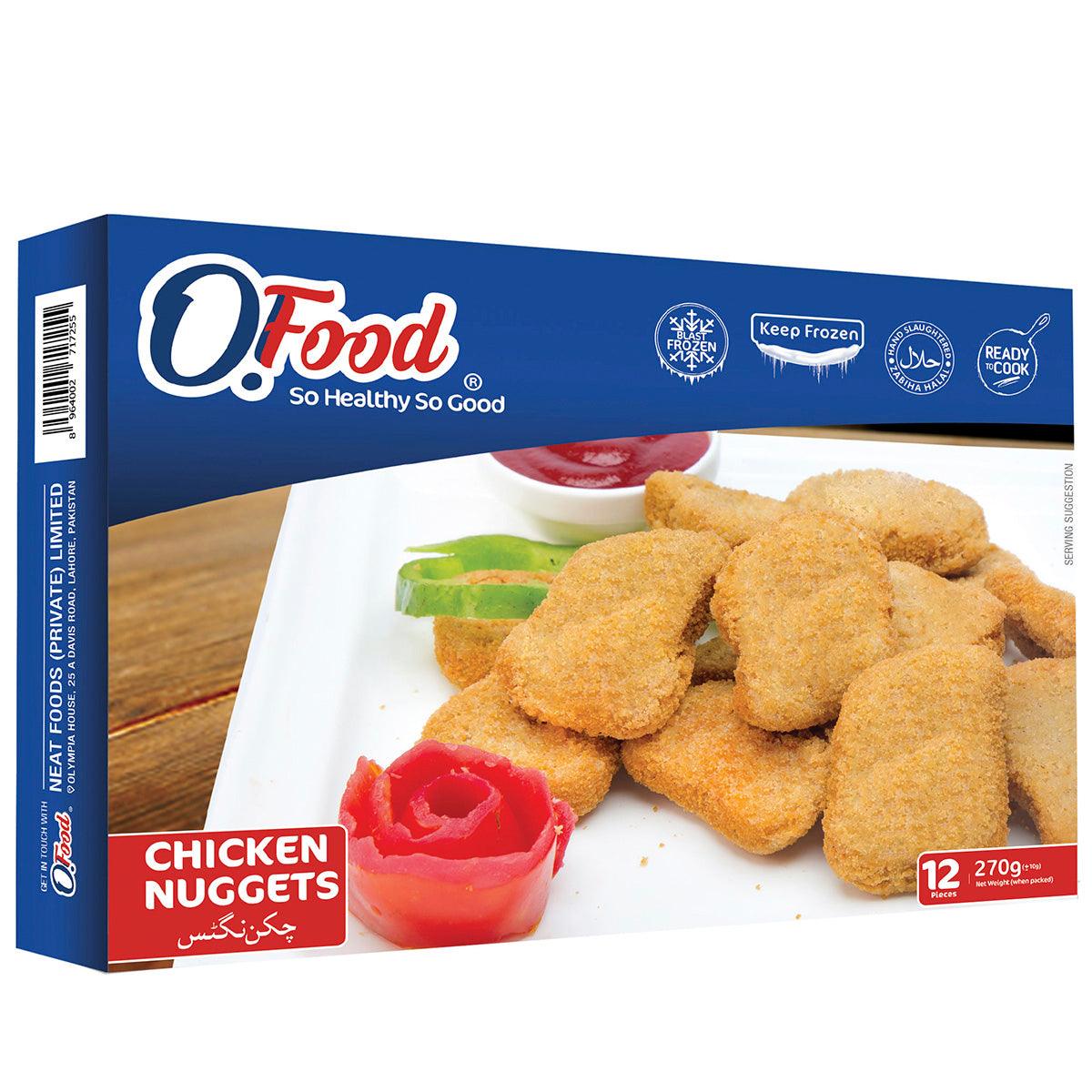 O.FOOD CHICKEN NUGGETS 12PCS - Nazar Jan's Supermarket