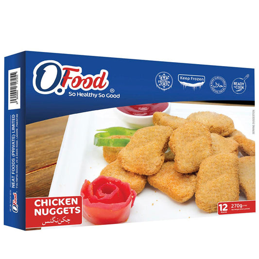 O.FOOD CHICKEN NUGGETS 12PCS - Nazar Jan's Supermarket