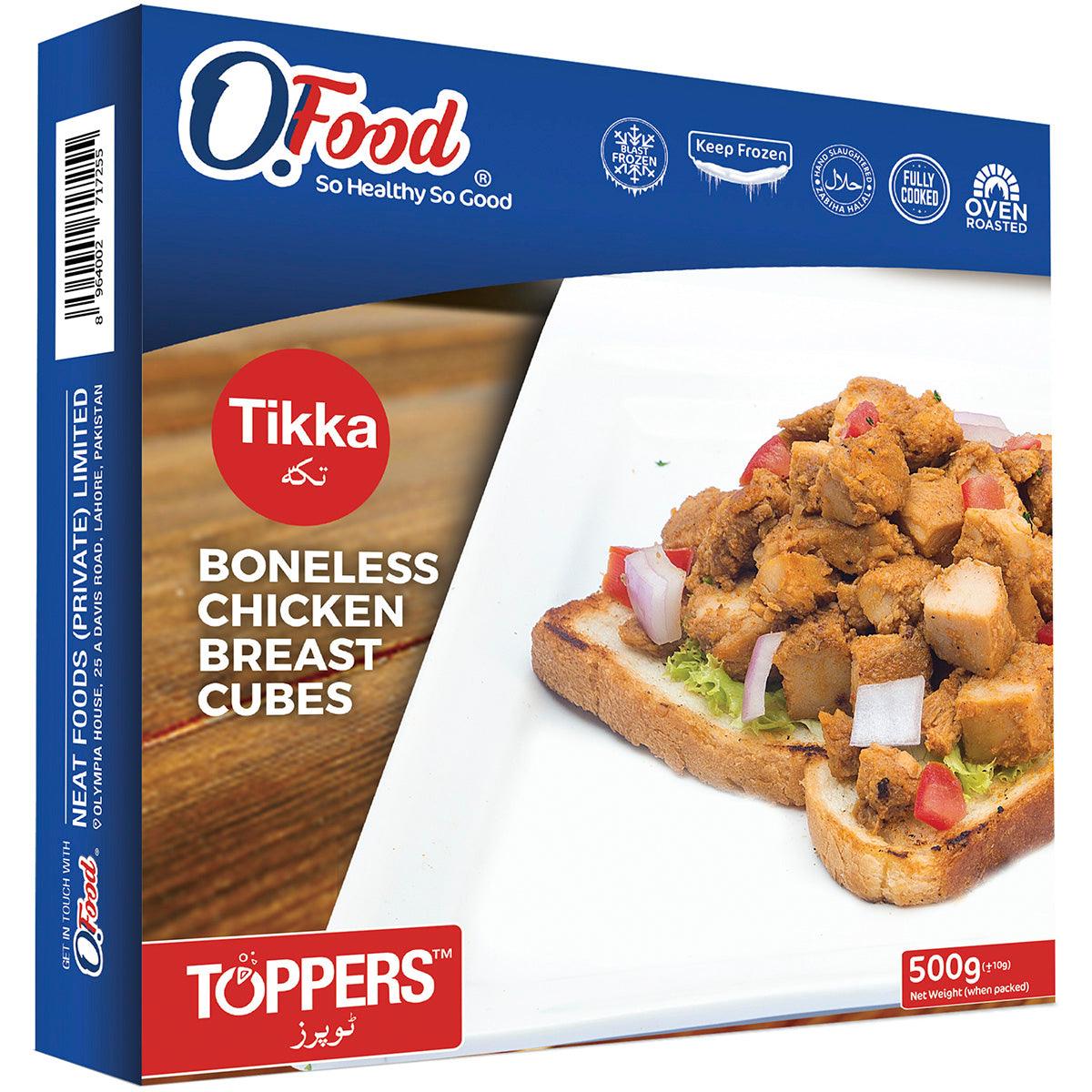 O.FOOD CHICKEN TIKKA TOPPING 500GM - Nazar Jan's Supermarket