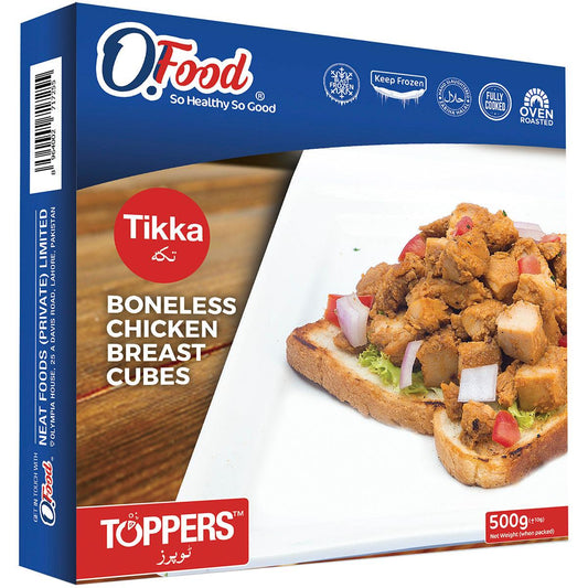 O.FOOD CHICKEN TIKKA TOPPING 500GM - Nazar Jan's Supermarket
