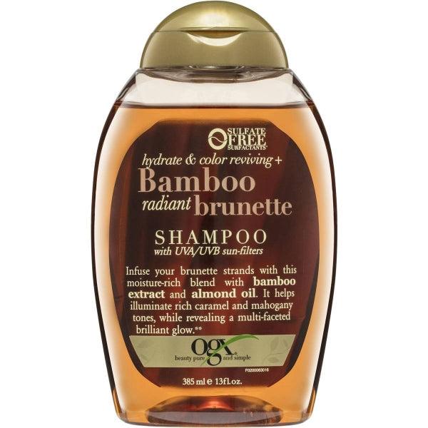 OGX BAMBOO RADIANT BRUNETTE SHAMPOO 385ML - Nazar Jan's Supermarket