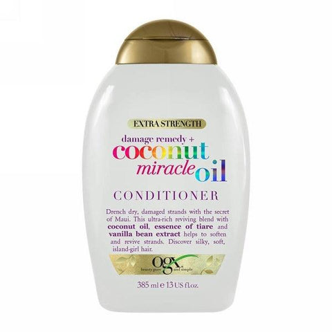 OGX COCONUT OIL MIRACLE CONDTIONER 385ML - Nazar Jan's Supermarket