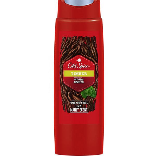 OLD SPICE TIMBER WITH MINT SCENT SHOWER GEL 400ML - Nazar Jan's Supermarket