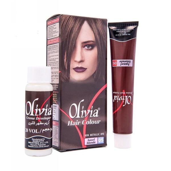 OLIVIA HAIR COLOR HAZEL BLONDE 05 - Nazar Jan's Supermarket