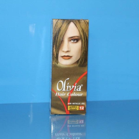 OLIVIA HAIR COLOUR 12 GOLDEN BLONDE - Nazar Jan's Supermarket