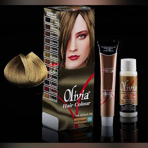 OLIVIA HAIR COLOUR ASH BLONDE 06 - Nazar Jan's Supermarket