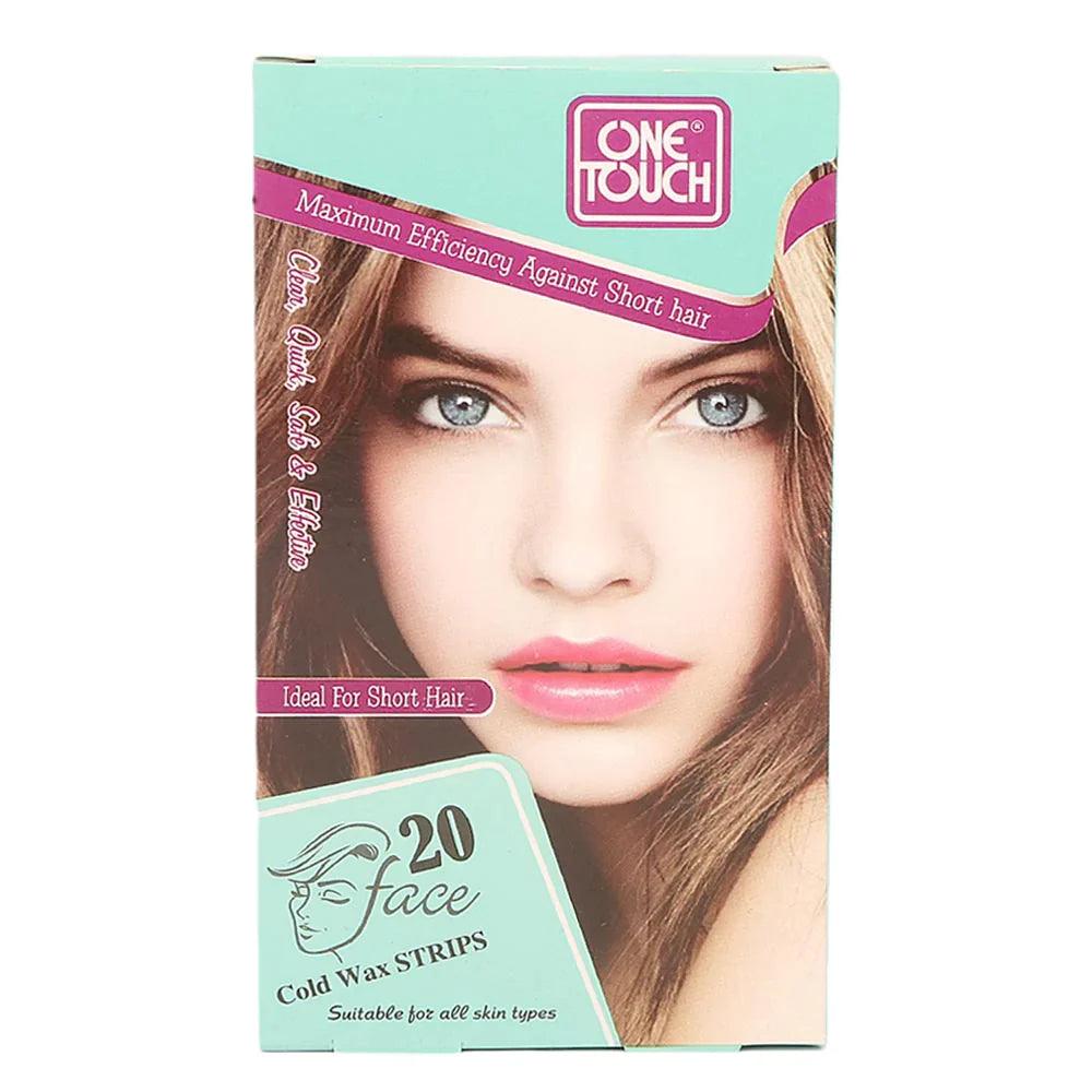 ONE TOUCH IDEAL FOR SHORT HAIR COLD WAX STRIPS 20S - Nazar Jan's Supermarket