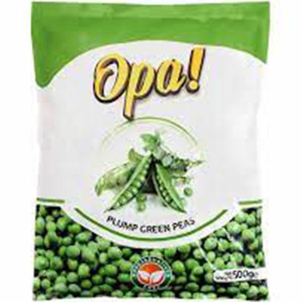 OPA PLUMP GREEN PEAS 500GM - Nazar Jan's Supermarket