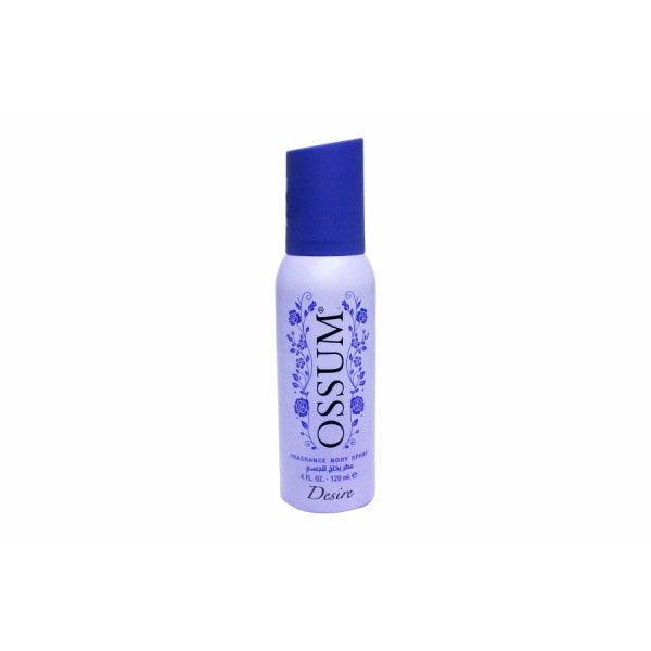 OSSUM DESIRE BODY SPRAY 120ML - Nazar Jan's Supermarket