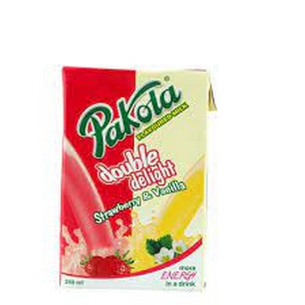 PAKOLA DOUBLE DELIGHT STRAWBERRY & VANILLA 250ML - Nazar Jan's Supermarket