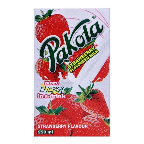 PAKOLA STRAWBERRY FLAVOURED MILK 200ML - Nazar Jan's Supermarket