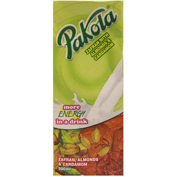 PAKOLA ZAFRAN WITH ALMOND & CARDAMOM 200ML - Nazar Jan's Supermarket