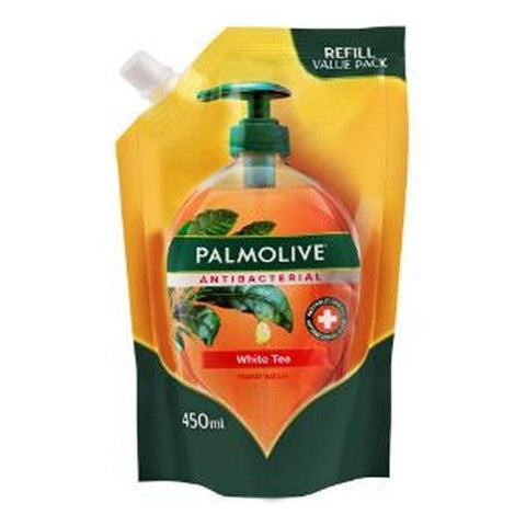 PALMOLIVE ANTIBACTERIAL HAND WASH REFILL POUCH 450ML - Nazar Jan's Supermarket