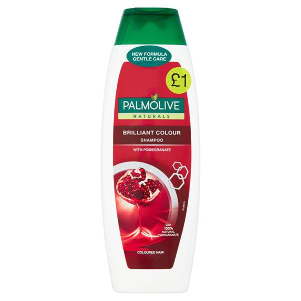 PALMOLIVE NATURAL BRILLIANT COLOUR POMEGANATE SHAMPOO 350ML - Nazar Jan's Supermarket