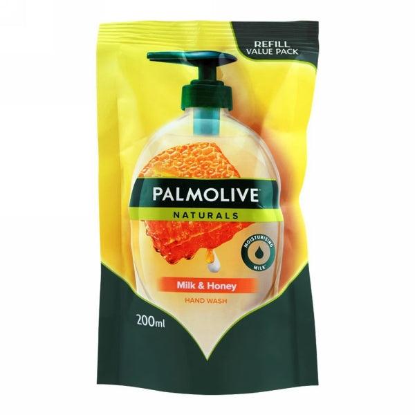 PALMOLIVE NATURALS MILK AND HONEY HAND WASH REFILL POUCH 200ML - Nazar Jan's Supermarket