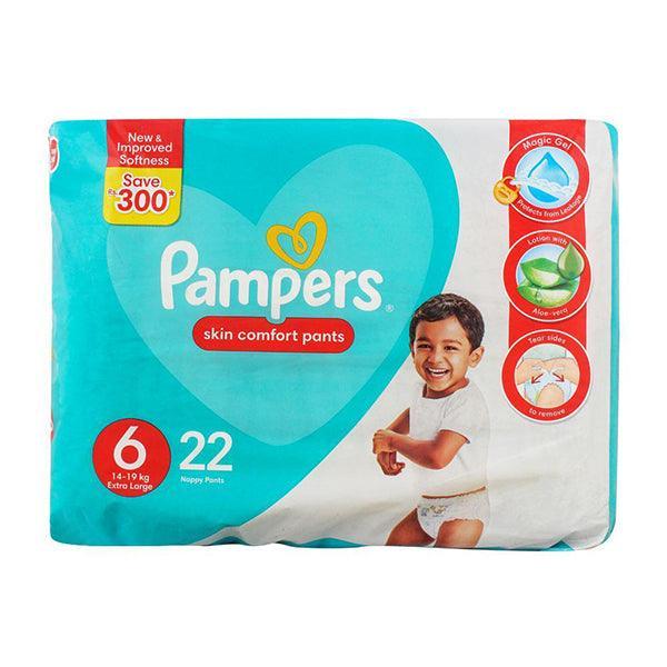 PAMPER PANTS 14-19KG EXTRA LARGE SIZE 6 22 DIAPERS - Nazar Jan's Supermarket