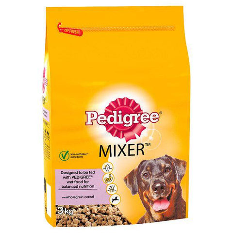 PEDIGREEMIXER WITH NATURAL INGREDIENTS 3KG - Nazar Jan's Supermarket