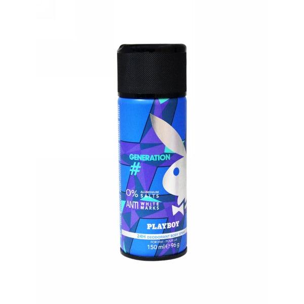 PLAY BOY GENERATION ANTU WHITE MARKS 150ML - Nazar Jan's Supermarket