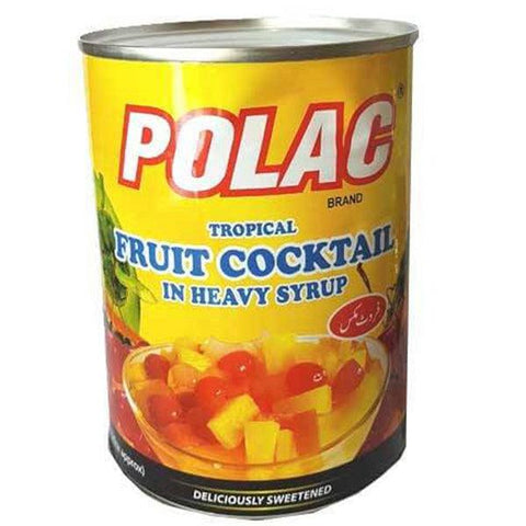 POLAC FRUIT COCKTAIL IN HEAVY SYRUP 565GM - Nazar Jan's Supermarket