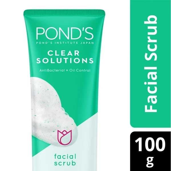 PONDS CLEAR SOLUTION FACIAL SCRUB 100G - Nazar Jan's Supermarket