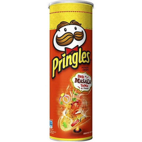 PRINGLES DESI MASALA TADKA 107G - Nazar Jan's Supermarket