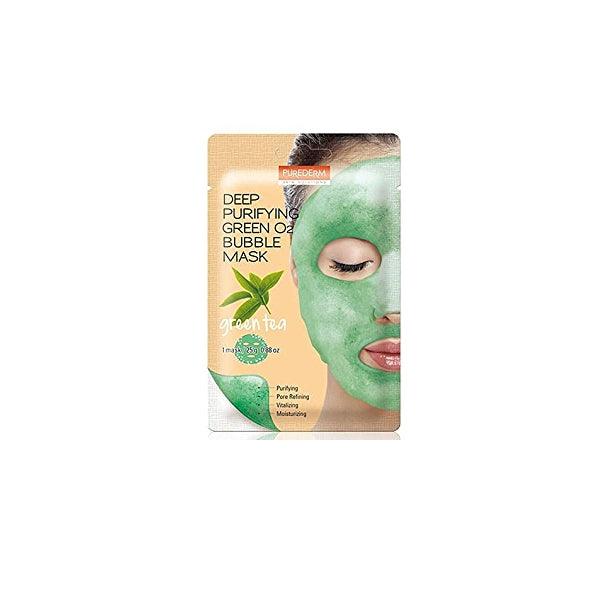 PUREDERM O2 GREEN TEA MASK 25GM - Nazar Jan's Supermarket