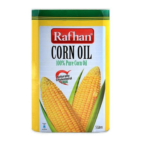 RAFHAN CORN OIL 5LITERS - Nazar Jan's Supermarket