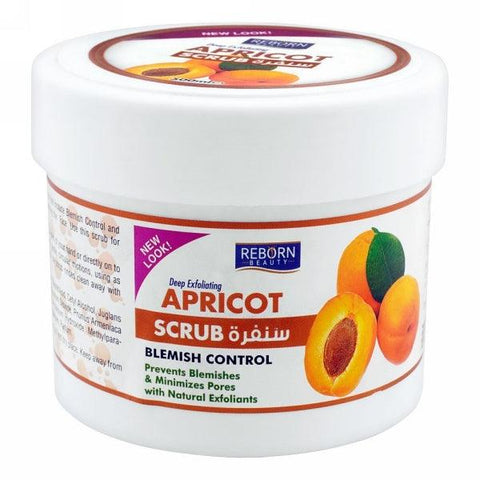 REBORN BEAUTY APRICOT SCRUB BLEMISH CONTROL 500ML - Nazar Jan's Supermarket