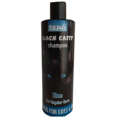 REMU BLACK CAT SHAMPOO BLUE 400ML - Nazar Jan's Supermarket