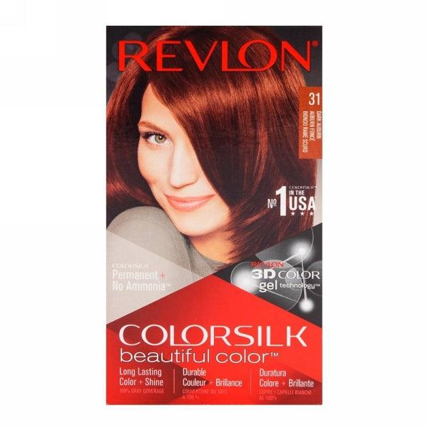 REVLON HAIR COLOR SILK 31 DARK BROWN - Nazar Jan's Supermarket