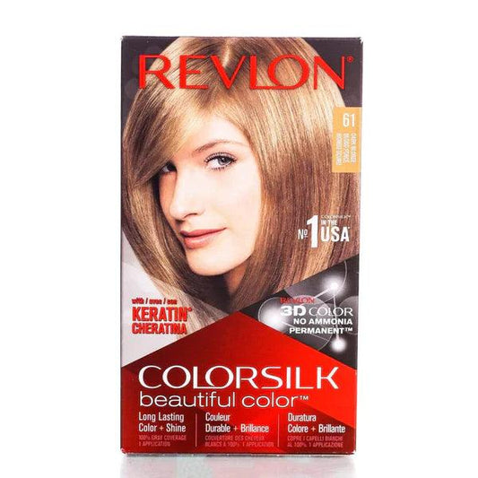 REVLON HAIR COLOR SILK 61 DARK BROWN - Nazar Jan's Supermarket