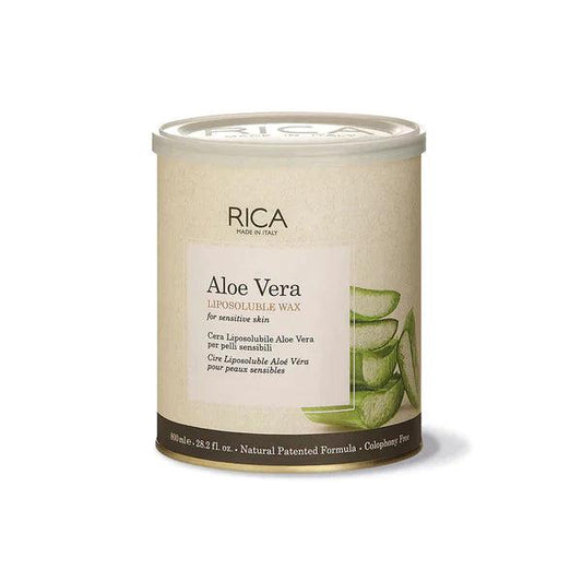 RICA ALOE VERA LIPSOLUBLE WAX 800ML - Nazar Jan's Supermarket