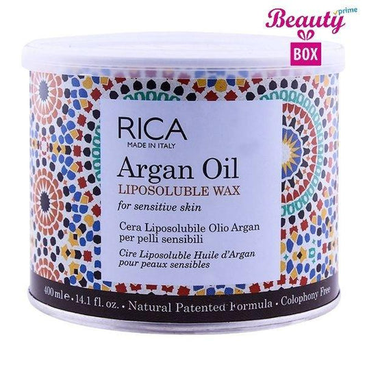 RICA ARGAN OIL LIPOSOLUBLE WAX 400ML - Nazar Jan's Supermarket