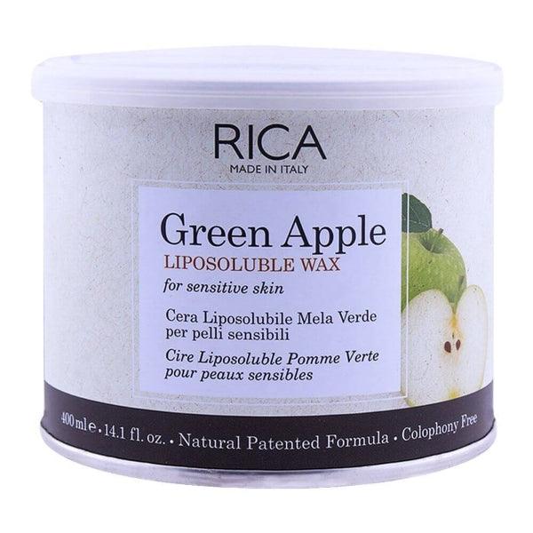RICA GREEN APPLE LIPOSOLUBLE WAX 400ML - Nazar Jan's Supermarket