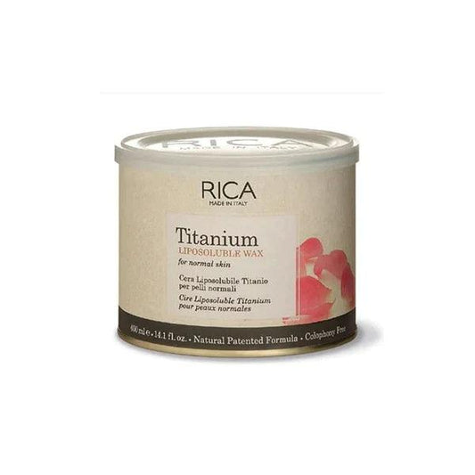 RICA TITANIUM LIPOSOLUBLE WAX 400ML - Nazar Jan's Supermarket