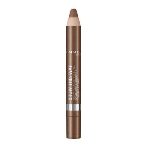 RIMMEL BROW THIS WAY POMMADE 002 MEDIUM 3.25GM - Nazar Jan's Supermarket