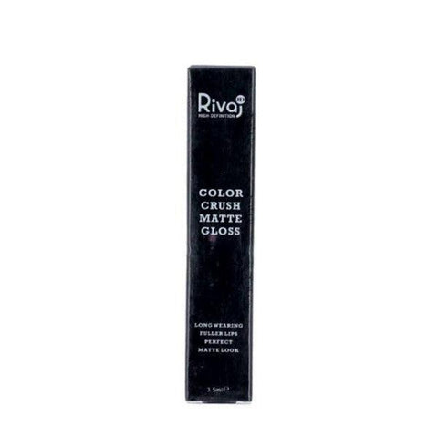 RIVAJ HD COLOR CRUSH MATTE LIPGLOSS 3.5ML #2 - Nazar Jan's Supermarket