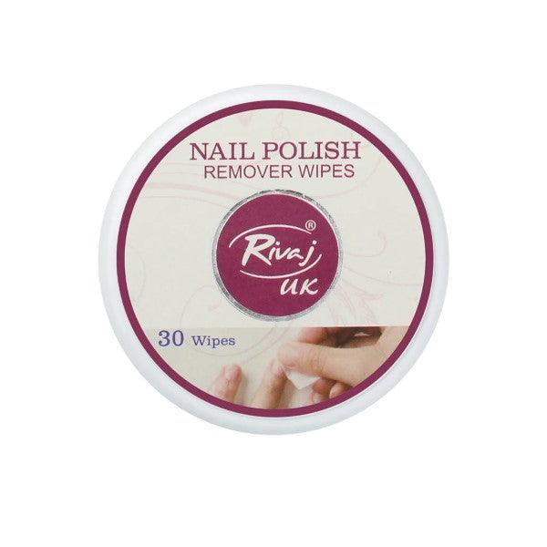 RIVAJ NAIL POLISH REMOVER WIPES 30PCS - Nazar Jan's Supermarket