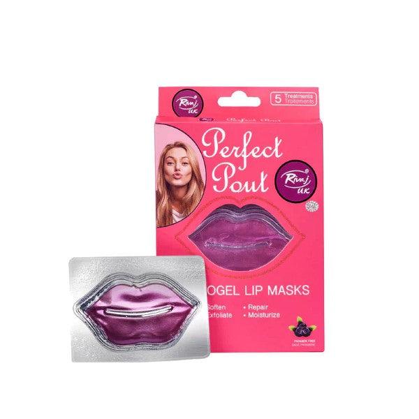 RIVAJ PERFECT POUT HYDROGEL LIP MASKS 5 3.2GM - Nazar Jan's Supermarket