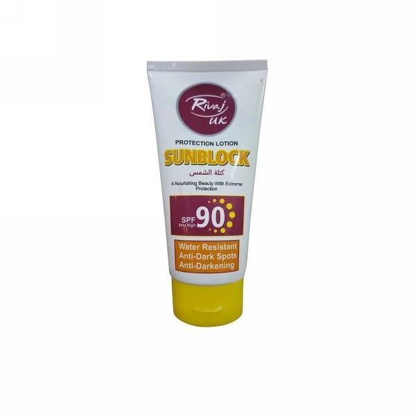 RIVAJ SUNBLOCK SPF 90 50ML - Nazar Jan's Supermarket