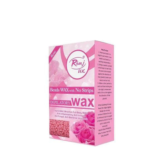 RIVAJ UK BEADS ROSE WAX WITH NO STRIPS 150GM - Nazar Jan's Supermarket