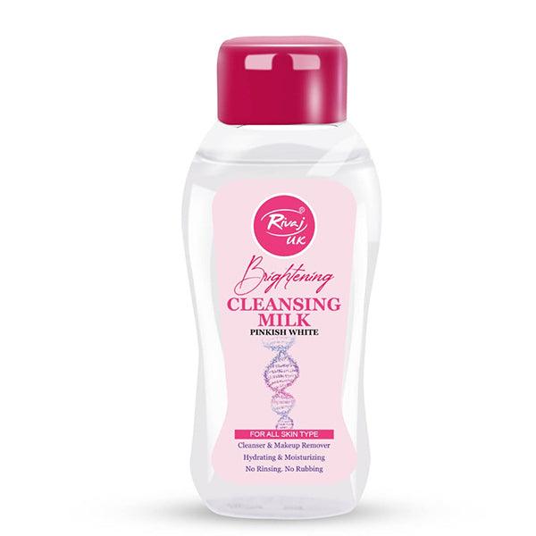 RIVAJ UK BRITHENING CLEANSING MILK PINKSH WHITE 100ML - Nazar Jan's Supermarket