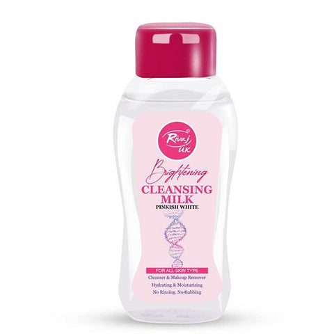 RIVAJ UK BRITHENING CLEANSING MILK PINKSH WHITE 100ML - Nazar Jan's Supermarket