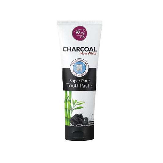RIVAJ UK CHARCOAL SUPER PURE T/P 100ML - Nazar Jan's Supermarket