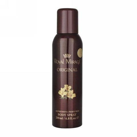 ROYAL MIRAGE ORIGINAL BODY SPRAY 200ML - Nazar Jan's Supermarket